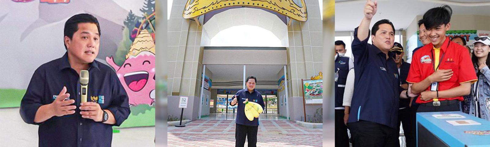 Krakatau park post